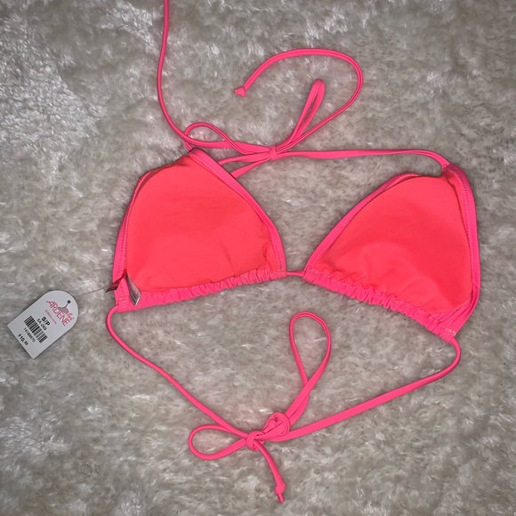 👙3 for 28$👙 ARDENE neon pink triangle bikini top - Picture 2 of 3